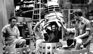 The Daleks invade Riverside Studios in 1964